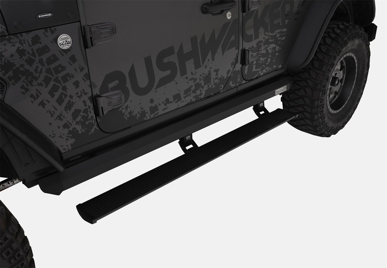 77132-01A PowerStep XL Electric Running Boards, 3 in. Additional Drop, Fits Select Jeep Wrangler JL, 4-Door