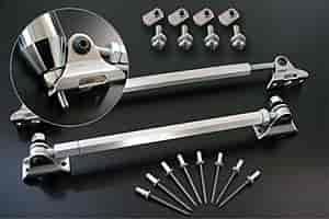 Adjustable Hex Body Brace Kit Multi-position mounting bracket