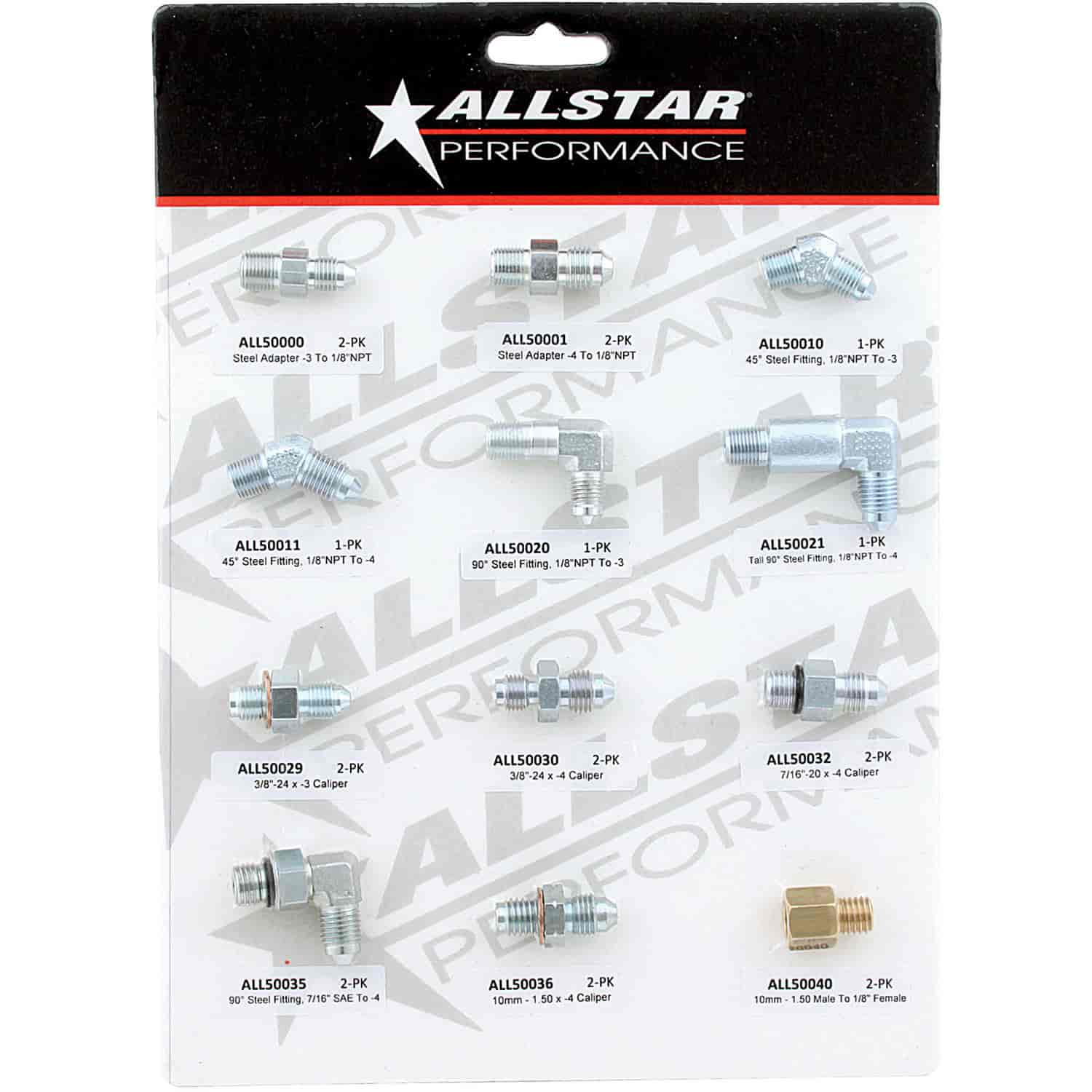 Brake Fitting Merchandising Display Board 8" x 10"