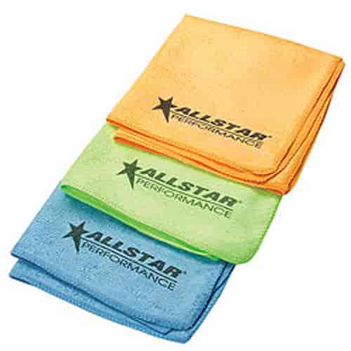 Terry Towels Orange, Green, Blue
