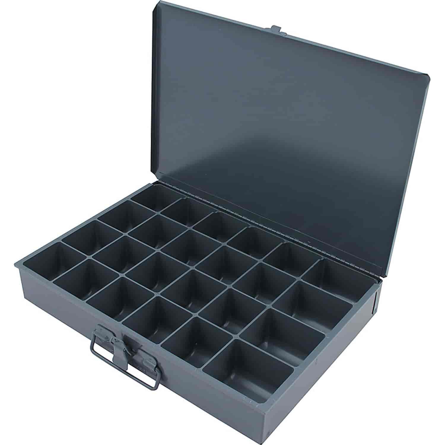Metal Storage Case 24 Compartments