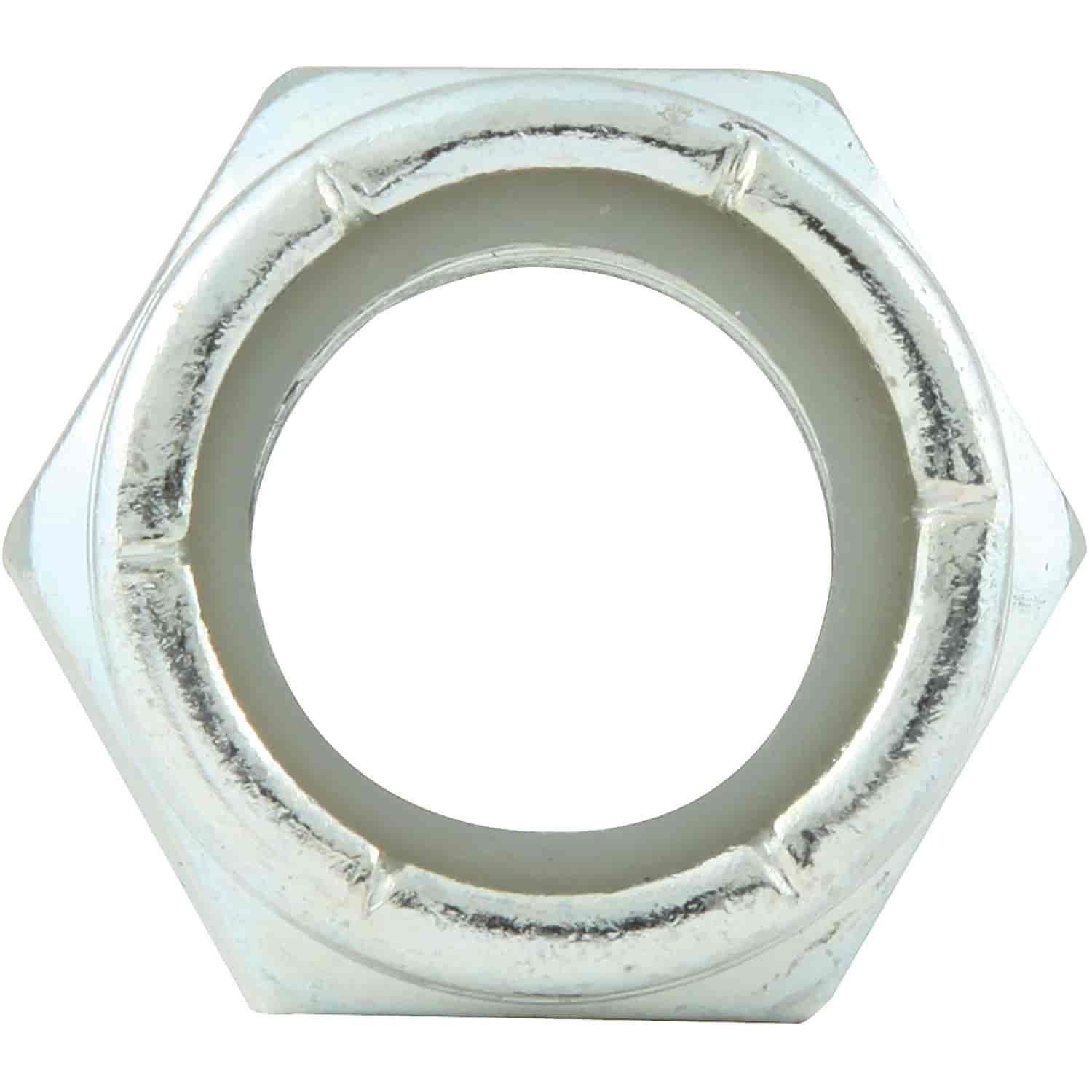 Coarse Thread Hex Nuts With Nylon Inserts 3/4"-10