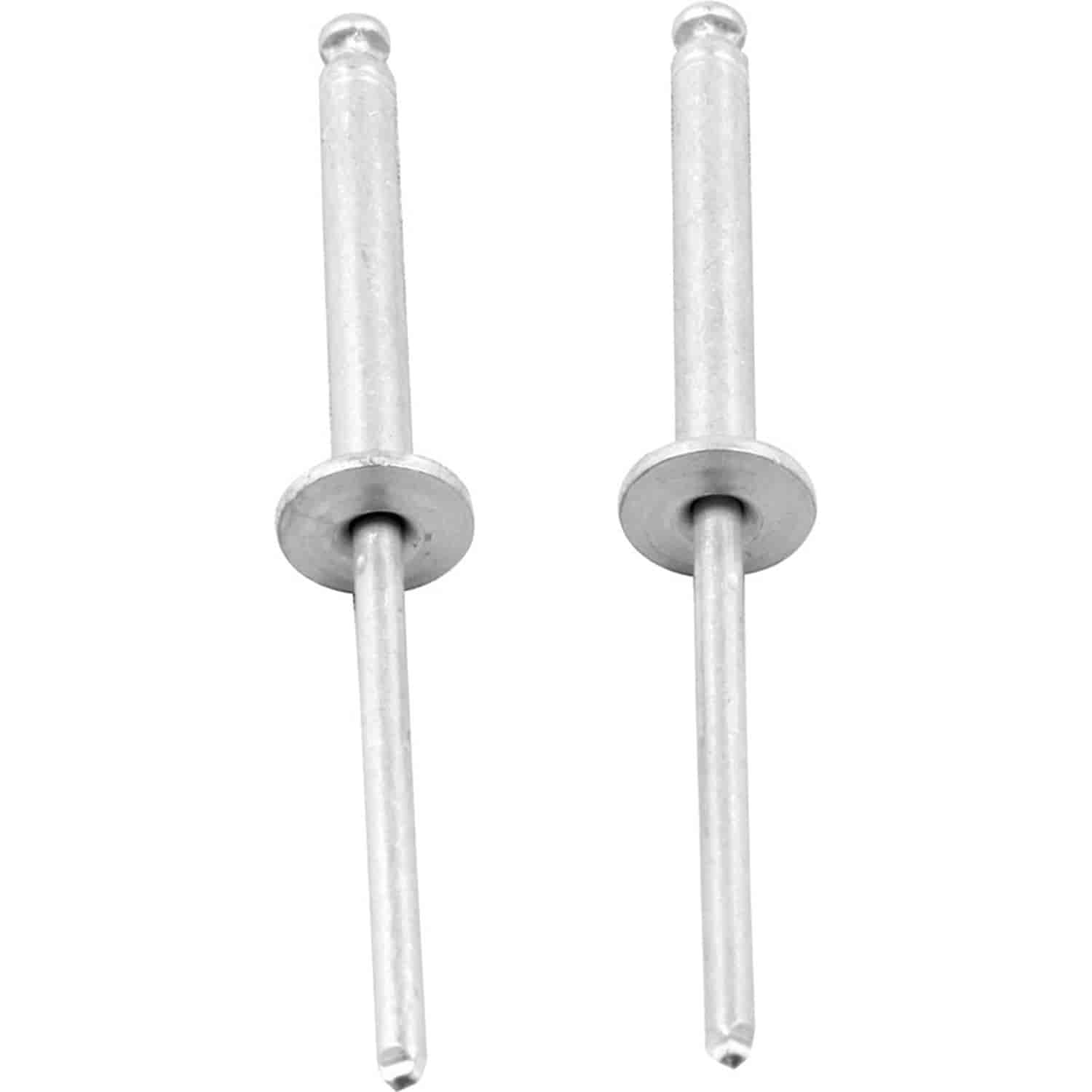 1/8" Tri-Fold Rivets Grip Range: 1/8" - 3/8"