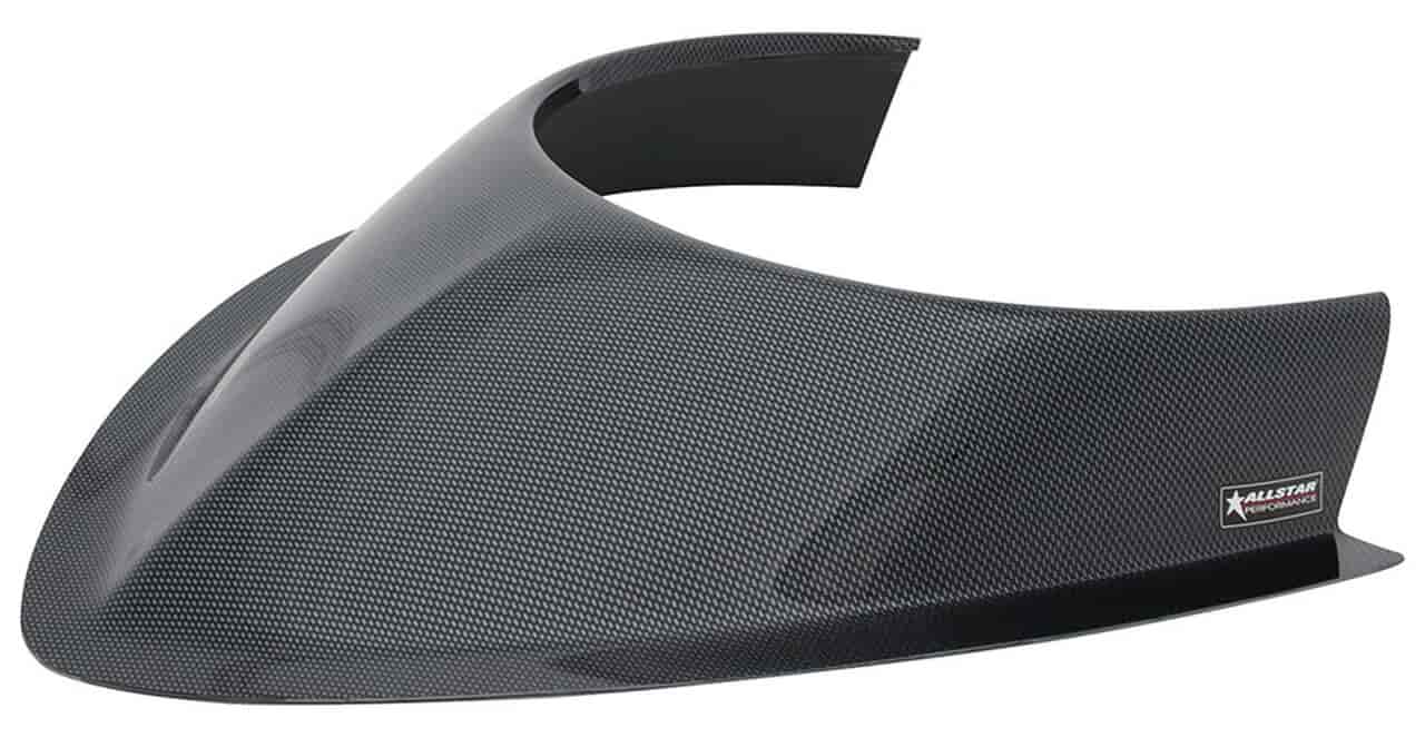 Hood Scoop Long Tapered Front 3.500 in. Tall
