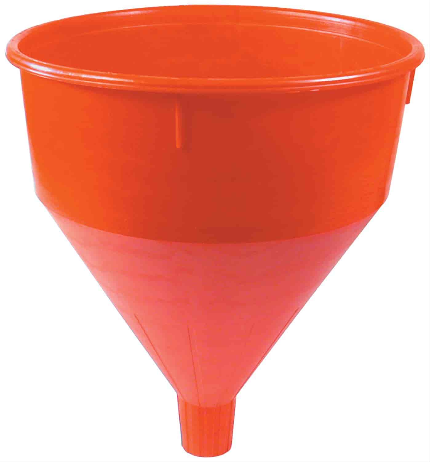 Plastic Funnel 6 Qt With Brass Screen