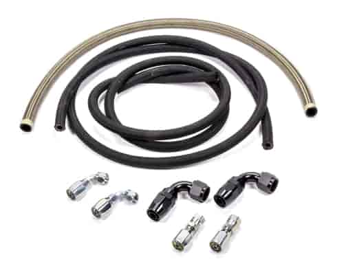 Power Steering Hose Kit Ford Rack and Pinion Rear Mount