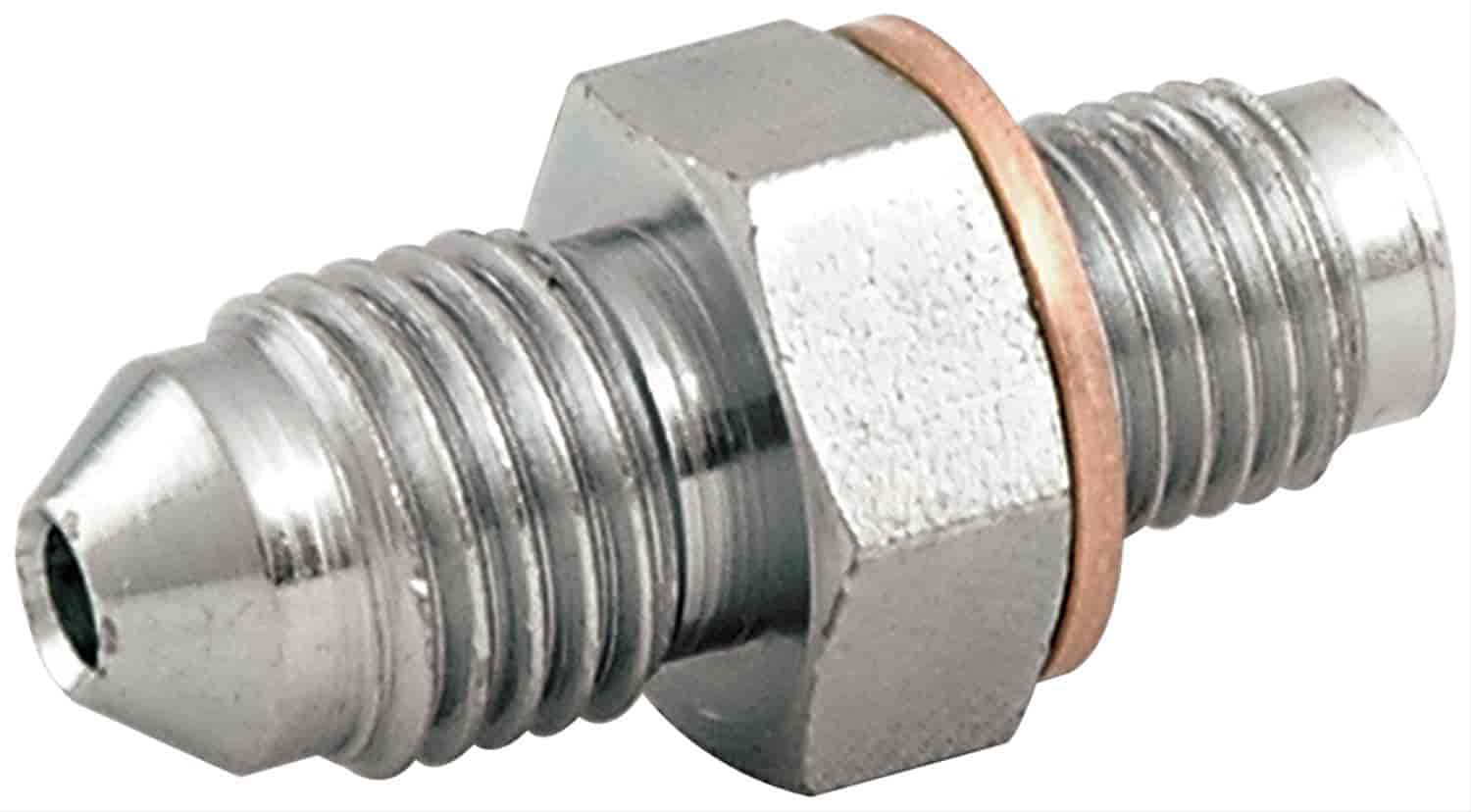 Adapter Fittings -4AN Male to 3/8"-24 Male with washer