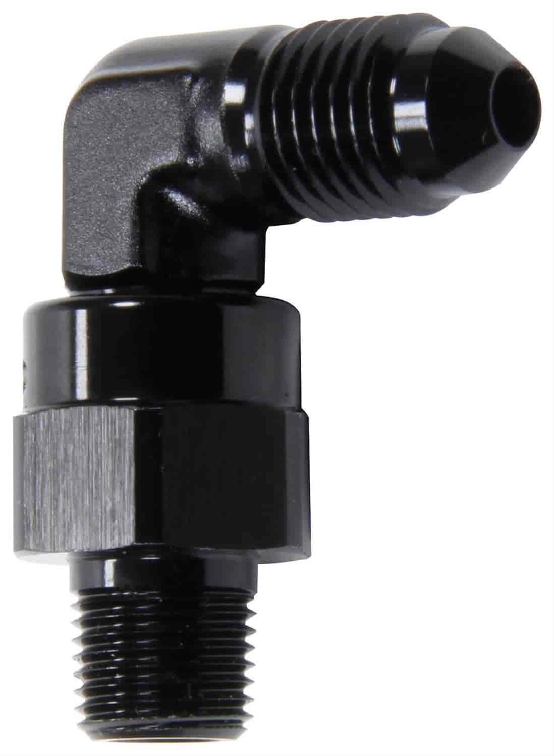 90 Degree Swivel Fitting 1/8"NPT to -4AN
