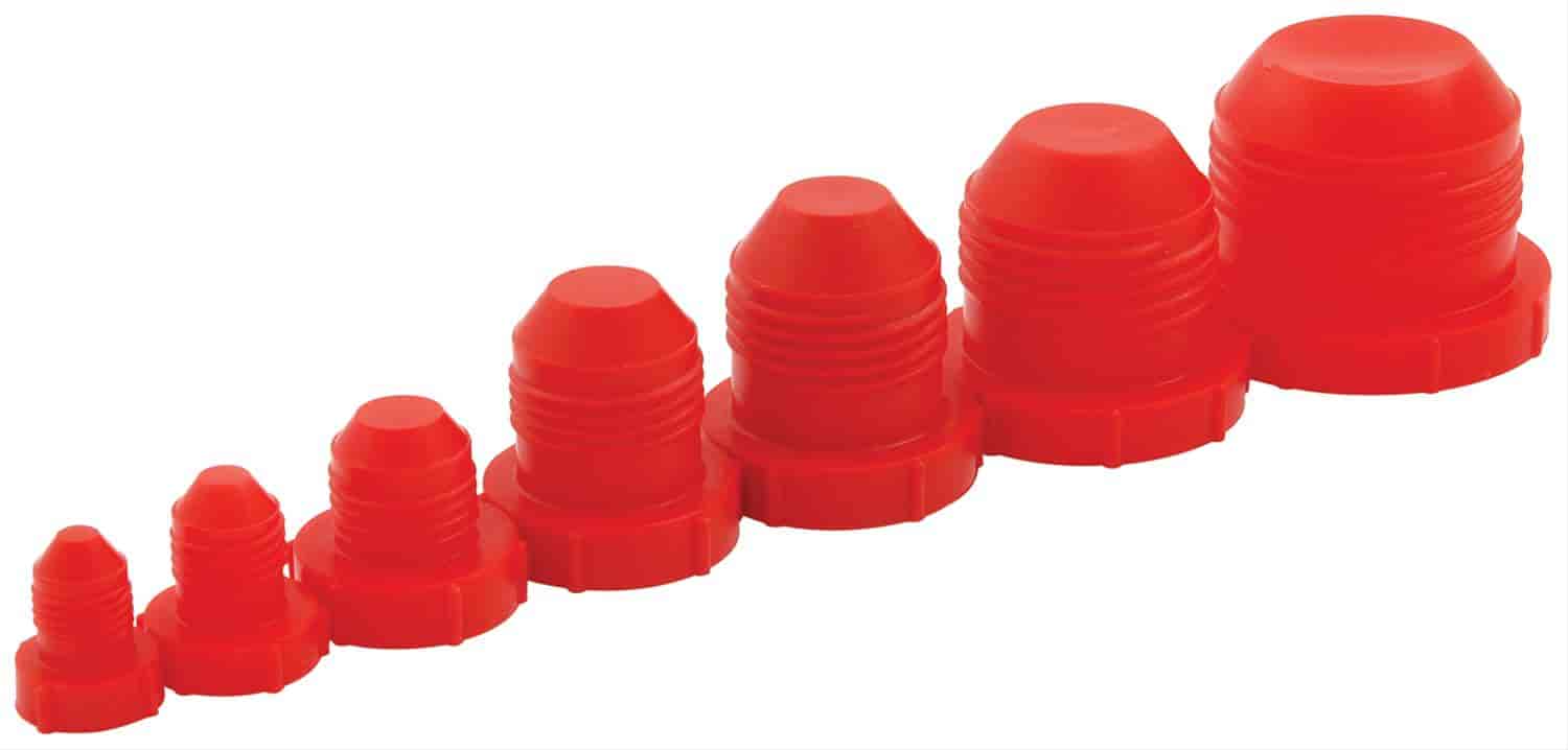 Plastic Plug Kit Includes 5 of Each Size: -03 AN to -16 AN