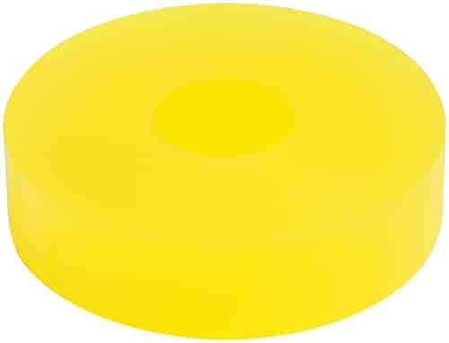 14mm Bump Stop Puck 1/2" Tall Yellow 75dr