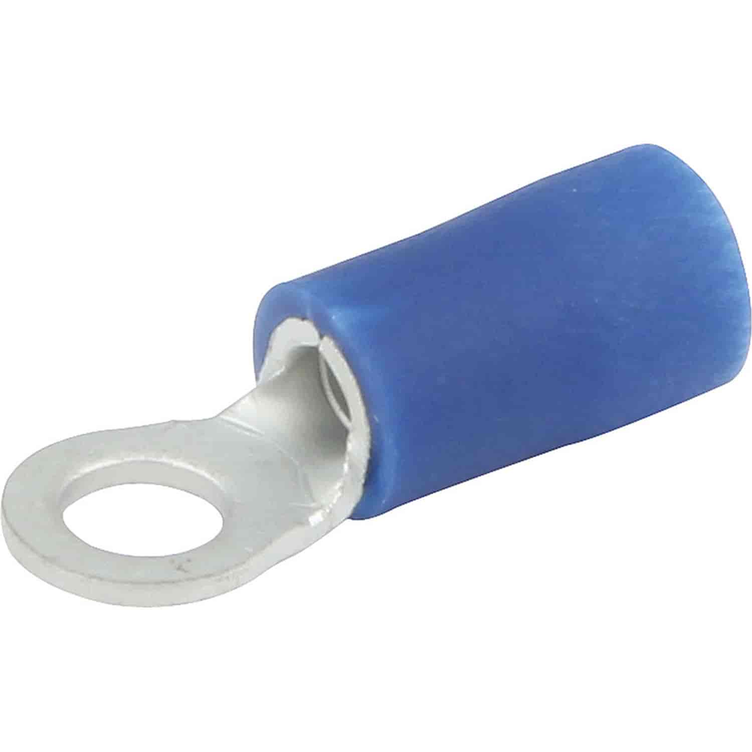 #6 Hole Ring Terminals Vinyl Insulated