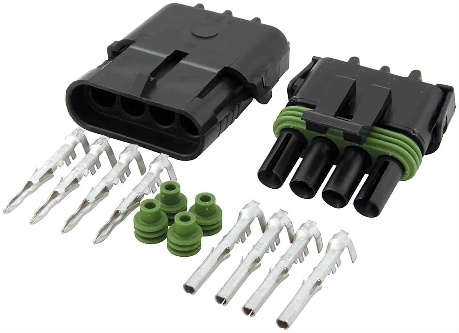 Weather Pack Connector 4-Wire Square