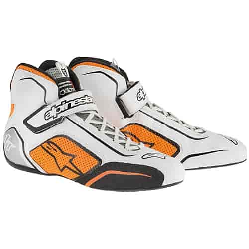 Tech 1-T Shoes White/Orange