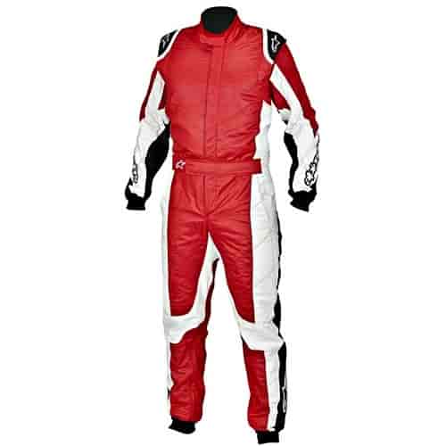 GP Tech Driving Suit Red/White