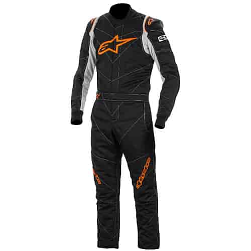 GP Race Suit Black/Orange
