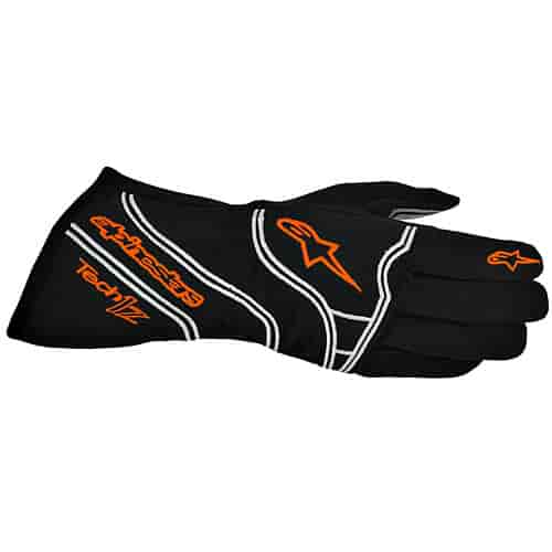 Tech 1-Z Glove Black/Orange