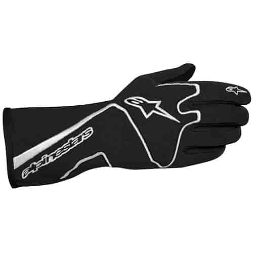 Tech 1 Race Gloves Black/White
