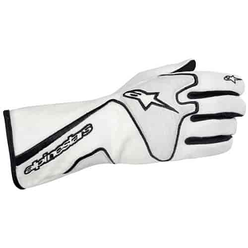 Tech 1 Race Gloves White/Black