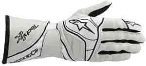 Tech 1-K Glove Gray/White