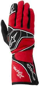 Tech 1-K Glove Red/Black