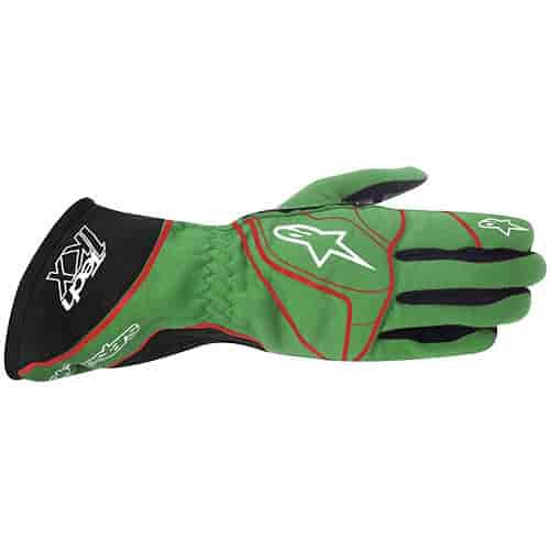 Tech 1-KX Glove Red/Green/White