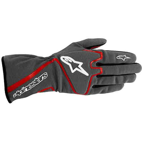 Tech 1-K Race Glove Anthracite/Red