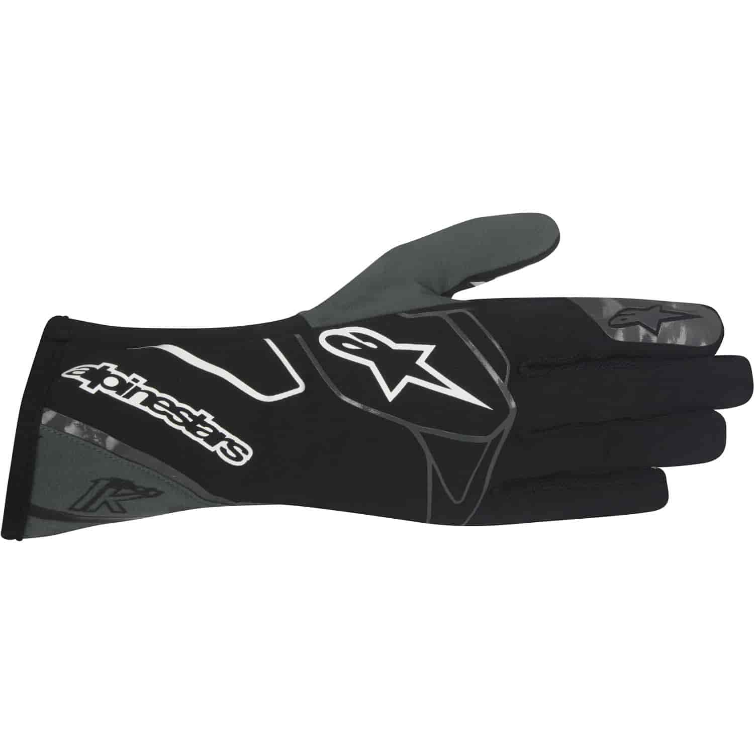 Tech 1-K Gloves Black/Anthracite/White