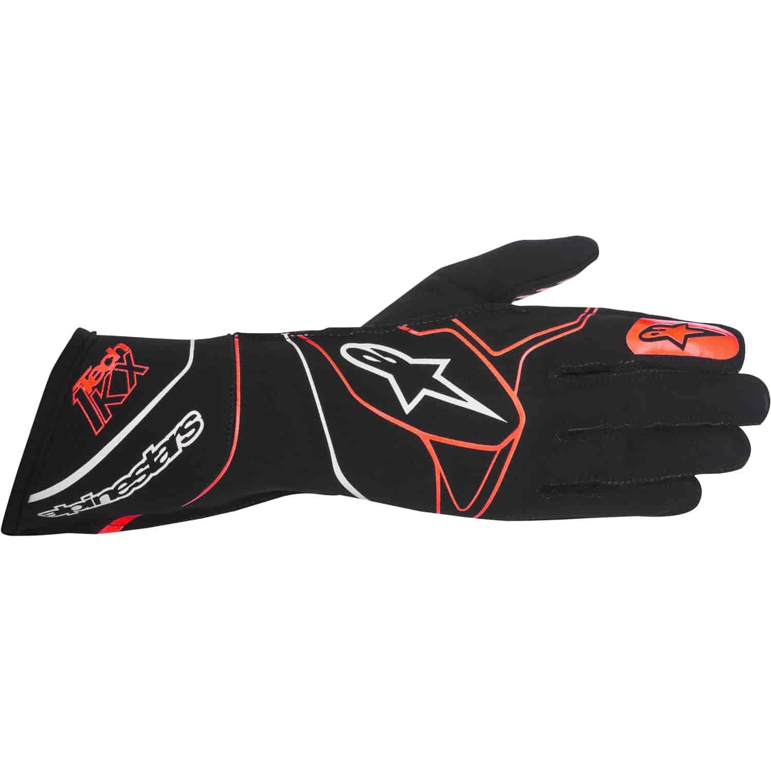Tech 1-KX Gloves Black/Red