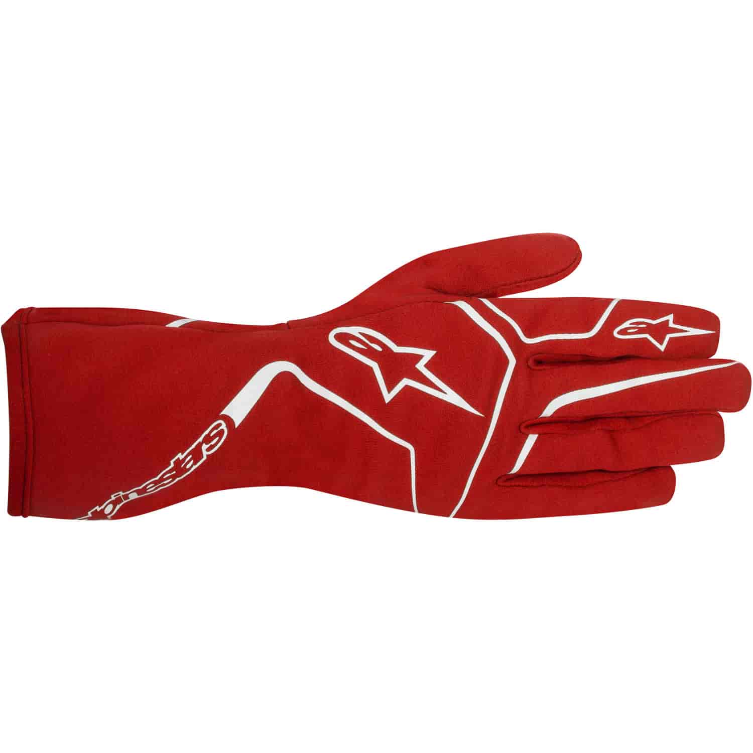 Tech 1-K Race Gloves Red
