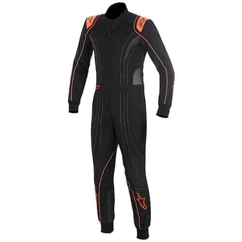 KMX-5 Kart Suit Anthracite Grey/Orange