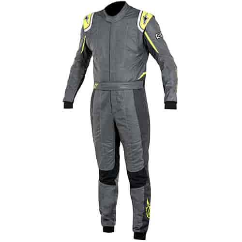 GP Tech Driving Suit Anthracite/Black/Florescent Yellow SFI 3.2A/5