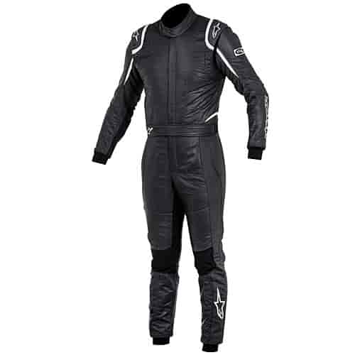 GP Tech Driving Suit Black/White SFI 3.2A/5