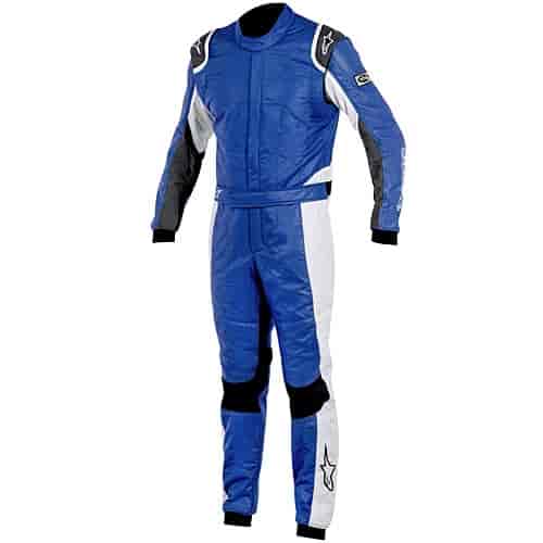 GP Tech Driving Suit Blue/Silver/Anthracite SFI 3.2A/5