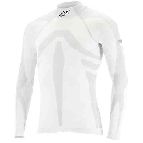 ZX Long Sleeve Top White/Gray
