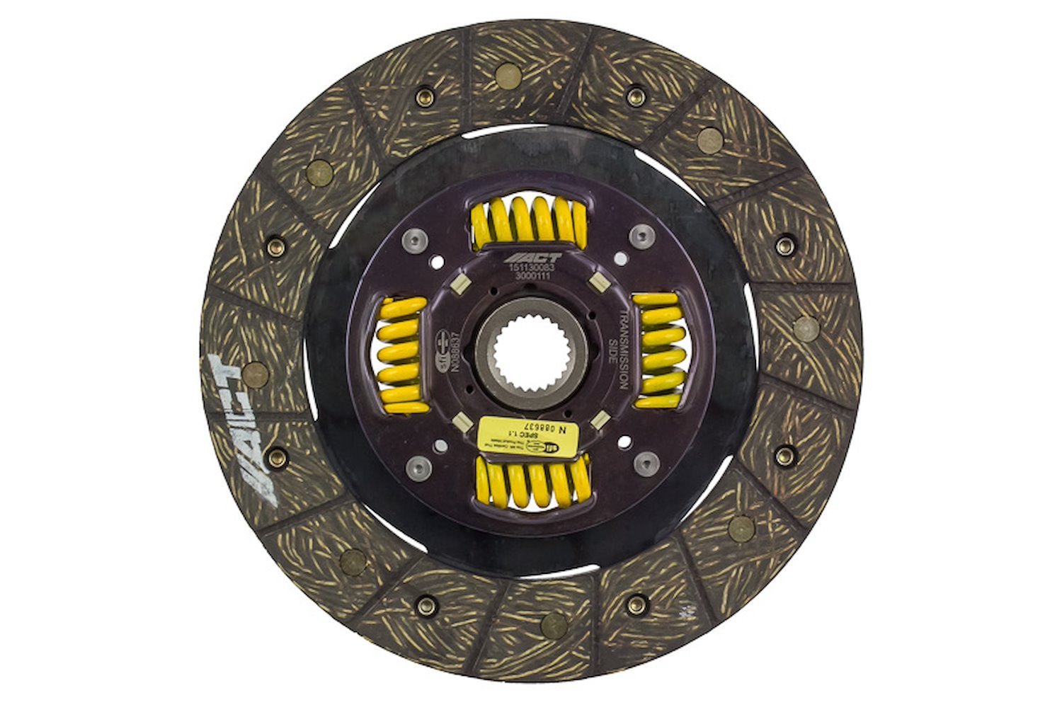 Performance Street Sprung Clutch Disc Transmission Clutch Friction Plate Fits Select Acura/Honda