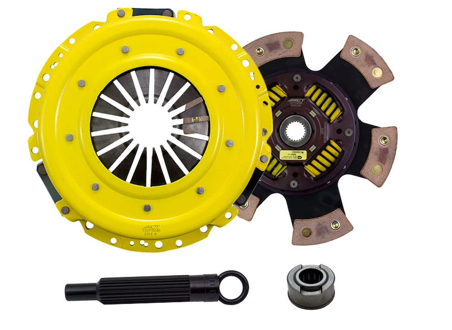 Sport/Race Sprung 6-Pad Transmission Clutch Kit Fits Select Ford/Lincoln/Mercury/Mazda