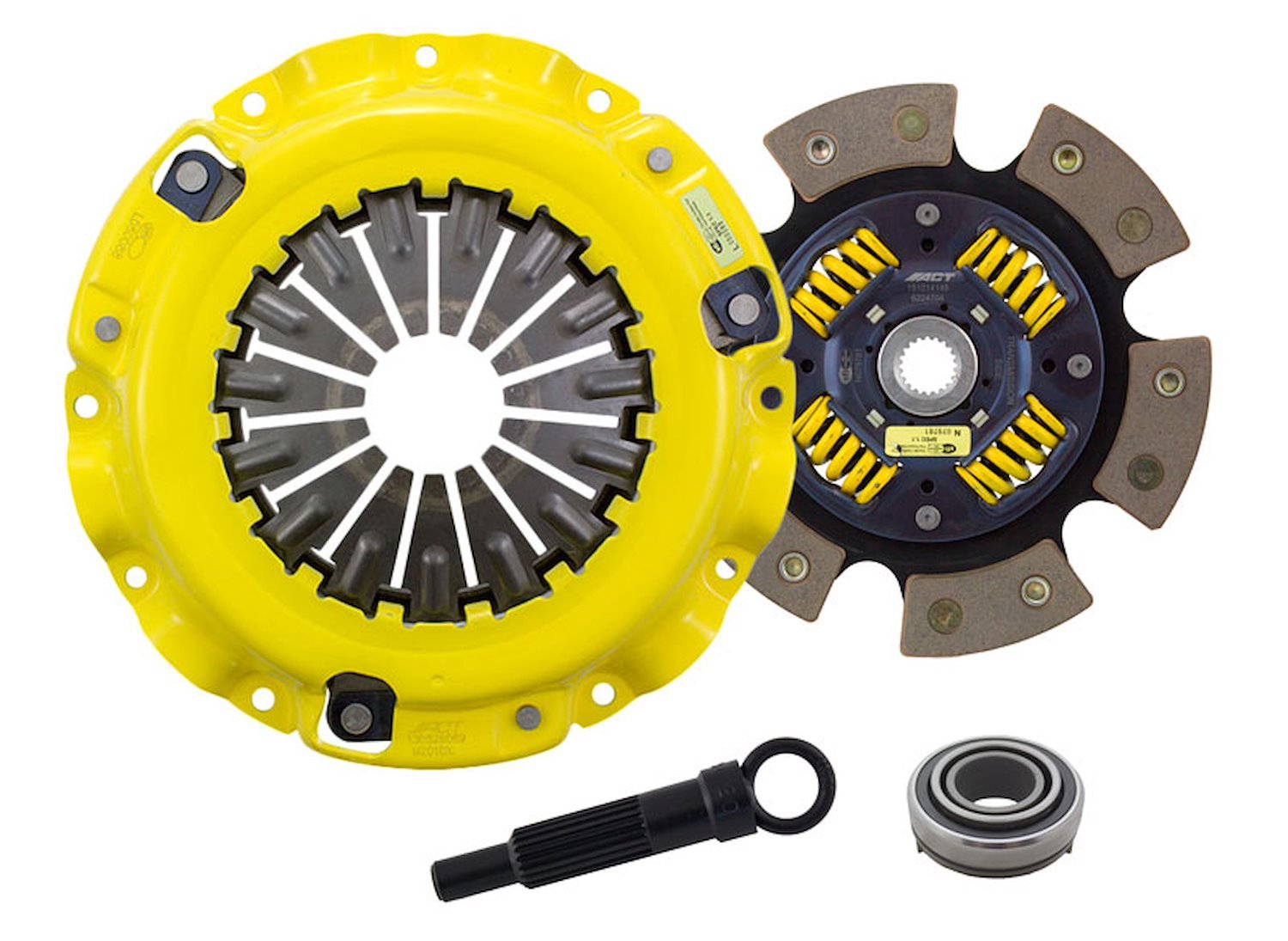 XT/Race Sprung 6-Pad Transmission Clutch Kit Fits Select Chrysler/Dodge/Eagle/Mitsubishi/Plymouth