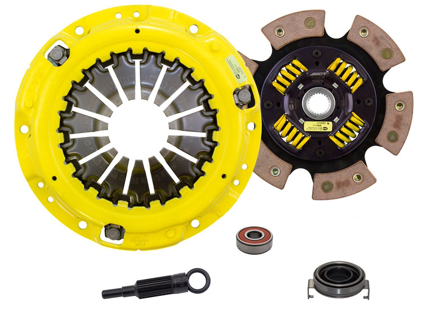 HD/Race Sprung 6-Pad Transmission Clutch Kit Fits Select Multiple Makes/Models