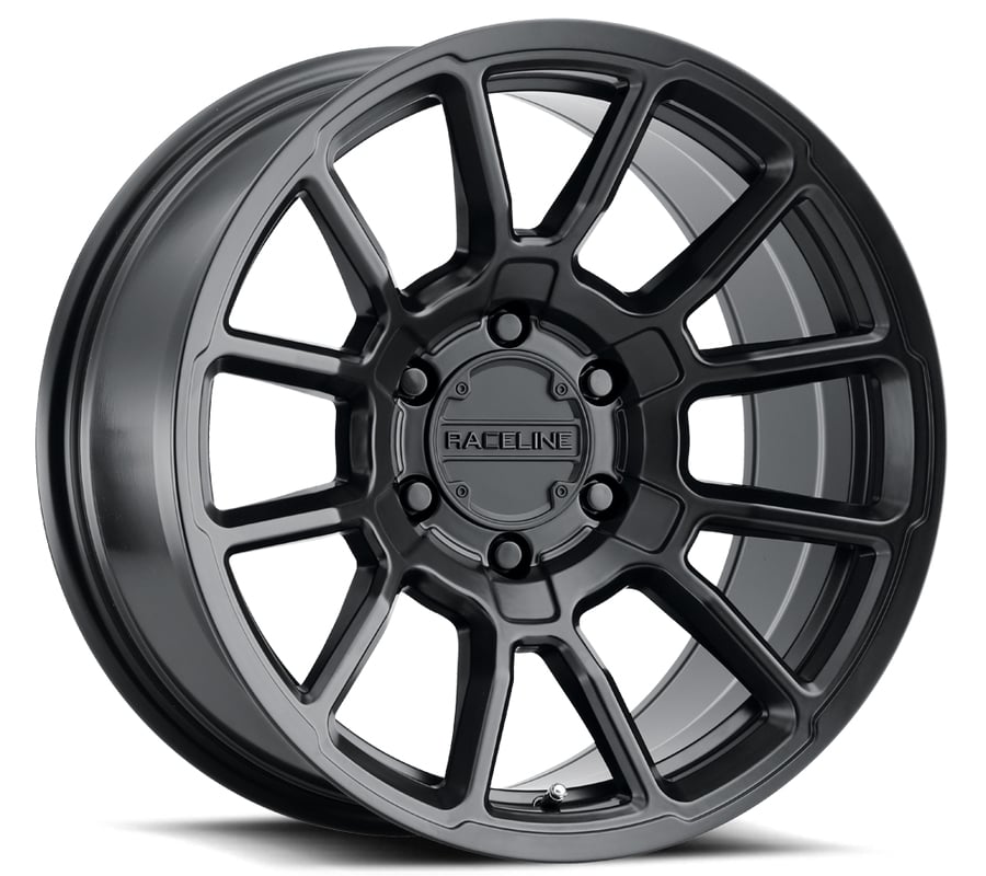 950B GAUGE Wheel Size: 17 X 8.5" Bolt Pattern: 6X139.7 mm [Satin Black]