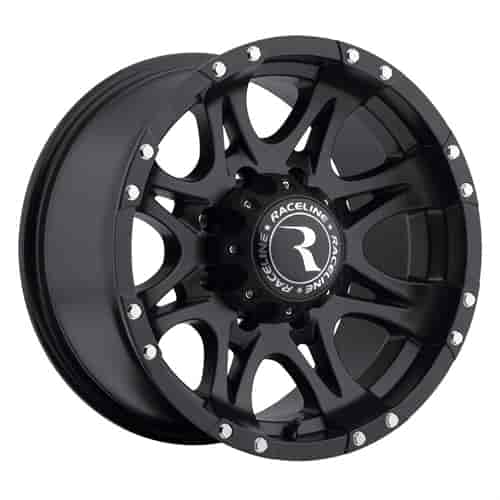 981 RAPTOR Wheel Size: 16 X 8" Bolt Pattern: 6X139.7 mm [Satin Black]
