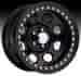 ROCK 8 ROCK A THON 16X8 5X5.5 BLACK 3.75 BS 4.25 Centerbore Cap not included.