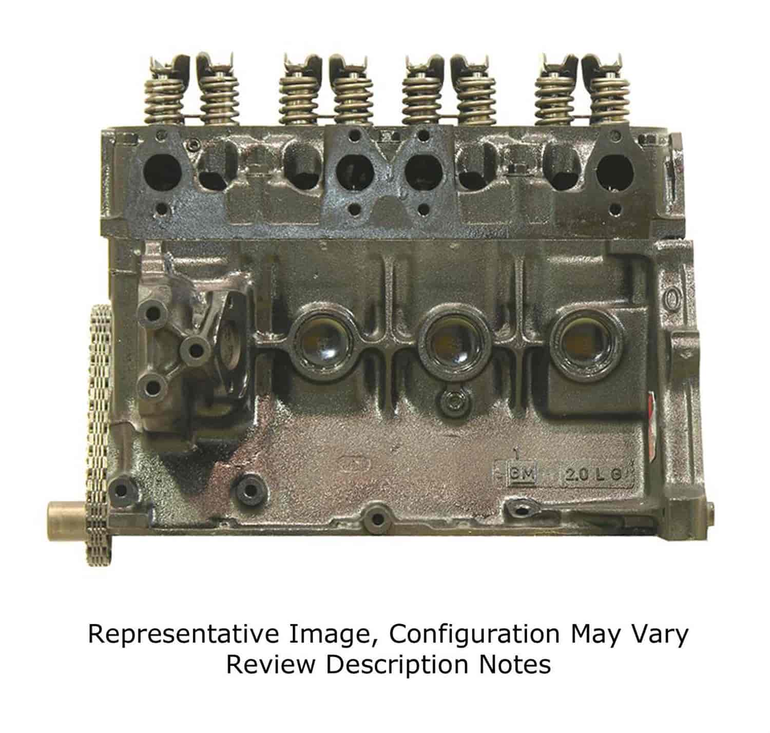 Remanufactured Crate Engine for 1984-1986 Chevy/Cadillac/Buick/Olds/Pontiac Car with 2.0L L4