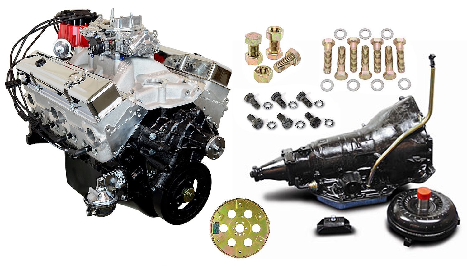 Chevy 383 Engine and Transmission Kit