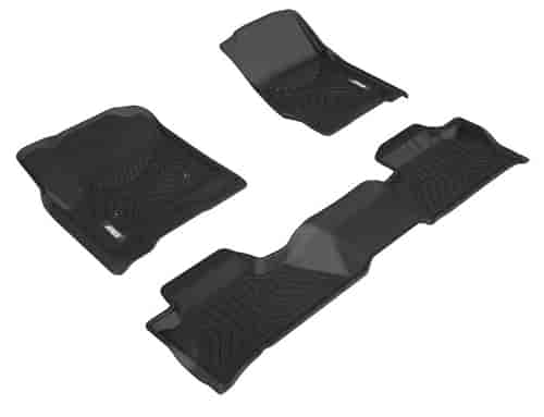 StyleGuard XD Floor Liners for 2015-2018 Chevy Suburban/GMC Yukon with Bench Seat
