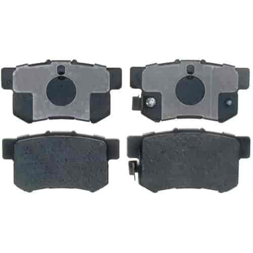 Rear Disc Brake Pad Set for Select 1991-2012 Acura, Honda, Isuzu Models [Organic]