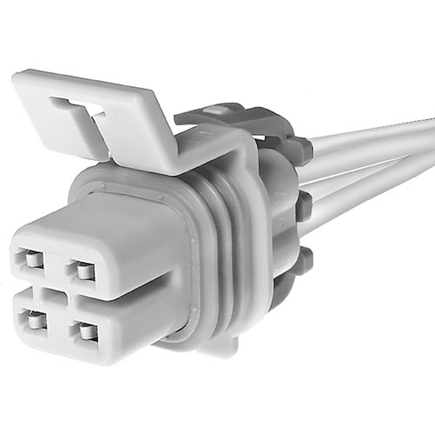 CONNECTOR-W/LEADS 4-WAY