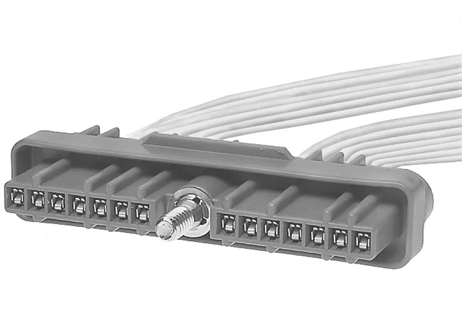 CONNECTOR-W/LEADS 14-WAY