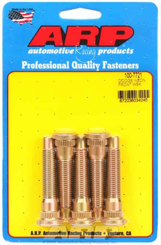 585" Knurl Wheel Studs 1997 & later Dodge Neon, front