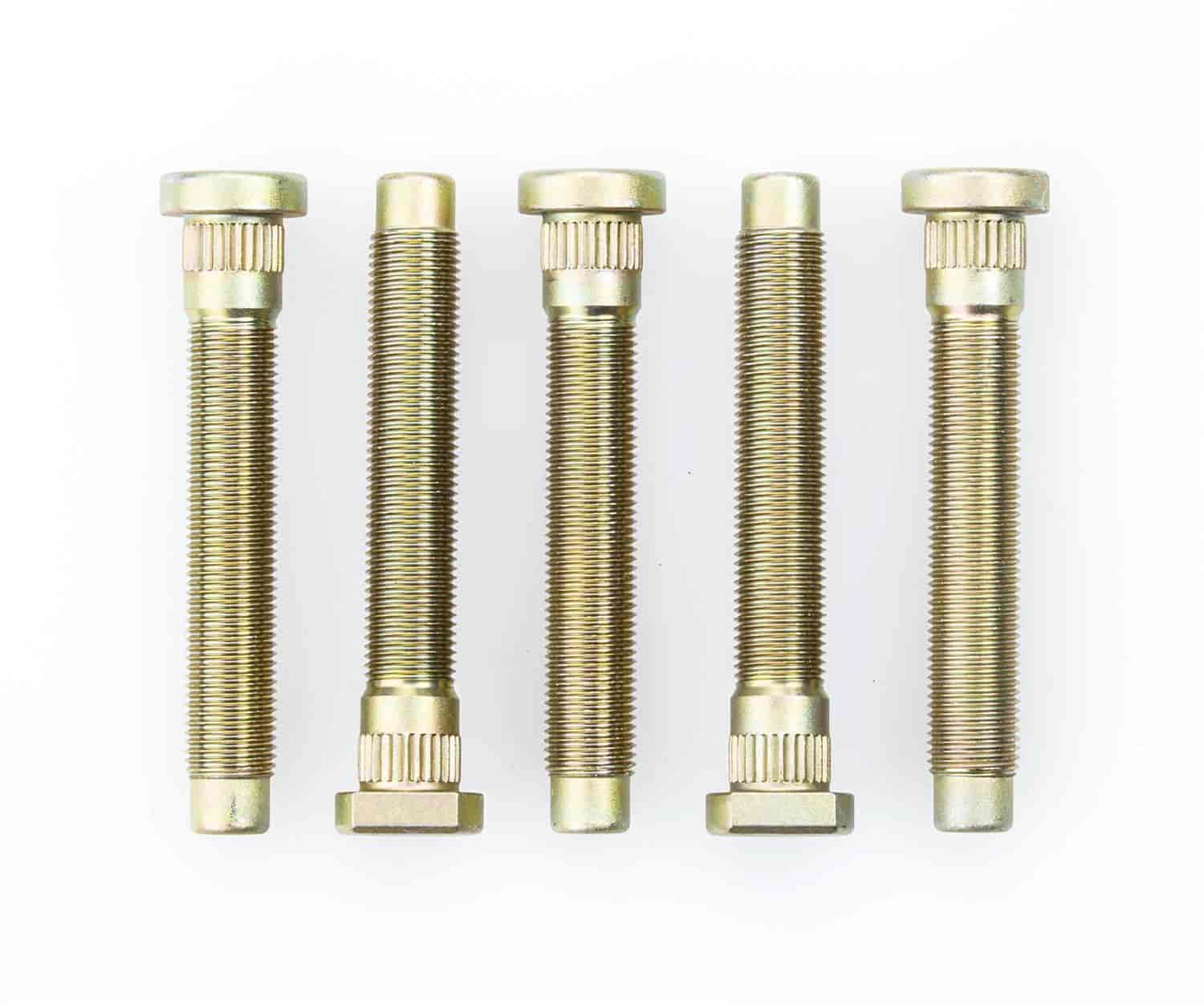 .549 Knurl Wheel Studs 2005-Up Mustang Front