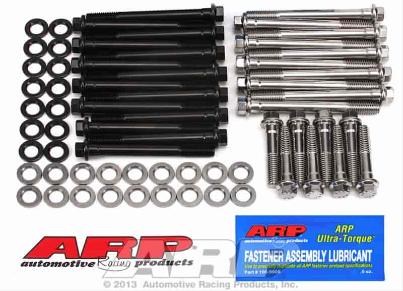 Black Oxide and Stainless Steel High Performance Big Block Chevy Head Bolt Kit